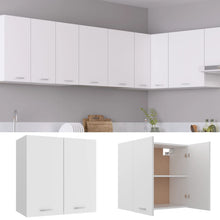 Load image into Gallery viewer, Hanging Cabinet White Engineered Wood