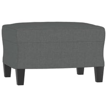 Load image into Gallery viewer, 4 Piece Sofa Set Dark Gray Fabric