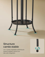 Load image into Gallery viewer, Freestanding Coat Rack with Umbrella Holder - 12 Hooks, 175cm