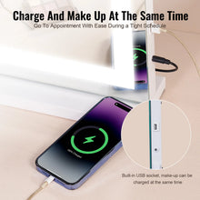 Load image into Gallery viewer, Lighted Vanity Mirror with LED Lights - 5X Magnification & Touch Control
