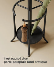 Load image into Gallery viewer, Freestanding Coat Rack with Umbrella Holder - 12 Hooks, 175cm