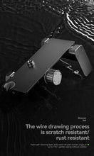 Load image into Gallery viewer, Multifunction Shower System - Gunmetal Gray Aluminum with Rotary Knob