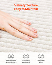 Load image into Gallery viewer, Beige U-Shaped Modular Cloud Sofa with Chaise – Corduroy Upholstered Comfort Sectional