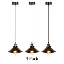 Load image into Gallery viewer, Modern industrial 3 lights chandelier