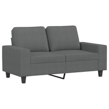 Load image into Gallery viewer, 4 Piece Sofa Set Dark Gray Fabric

