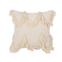 Load image into Gallery viewer, Fringed Suede And Velvet Pillowcase
