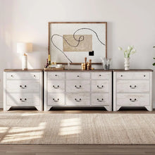 Load image into Gallery viewer, Rustic Wooden Dresser Set
