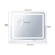 Load image into Gallery viewer, Lighted Vanity Mirror with LED Lights - 5X Magnification &amp; Touch Control
