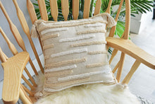 Load image into Gallery viewer, Fringed Suede And Velvet Pillowcase
