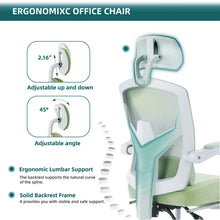 Load image into Gallery viewer, Ergonomic Reclining High Back Mesh Office &amp; Gaming Chair with Lumbar Support
