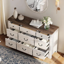 Load image into Gallery viewer, Rustic Wooden Dresser Set
