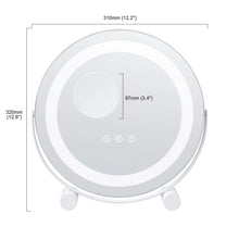 Load image into Gallery viewer, Lighted Vanity Mirror with LED Lights - 5X Magnification &amp; Touch Control
