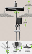 Load image into Gallery viewer, Multifunction Shower System - Gunmetal Gray Aluminum with Rotary Knob
