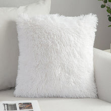 Load image into Gallery viewer, Fringed Suede And Velvet Pillowcase
