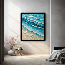 Load image into Gallery viewer, Waves  texture Wall Art
