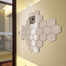 Load image into Gallery viewer, 12pcs 3D Mirror Wall Sticker
