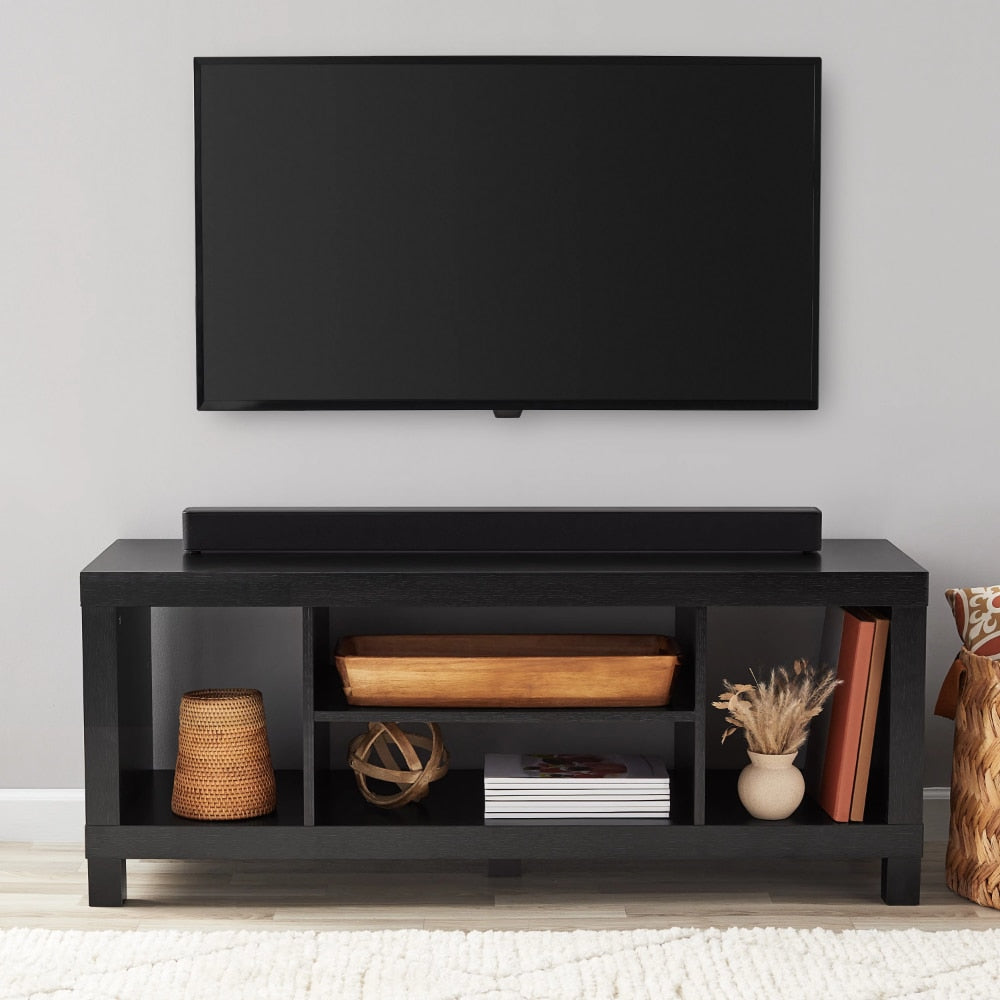 True Black Oak TV Stand