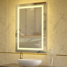 Load image into Gallery viewer, Large LED Bathroom Mirror with Anti-Fog, Dimmable
