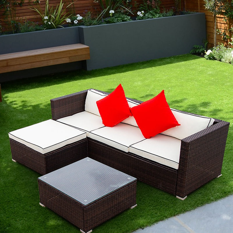 3 Piece Patio Sectional