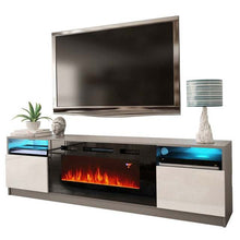 Load image into Gallery viewer, Modern TV Cabinet Living Room Furniture with Fireplace
